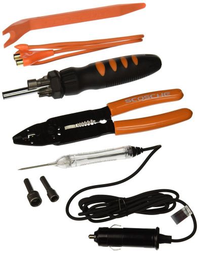 Scosche tk12a pro car stereo installation tool kit crimpers strippers tester