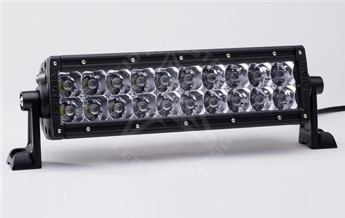 Ridig led lighting 10" 20 led lightbar w/ mount polaris ranger/ rzr/ rzr 4/ xp