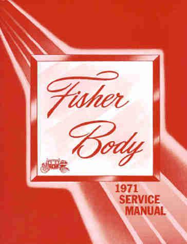  1971 body repair shop manual cadillac calais deville eldorado fleetwood sixty