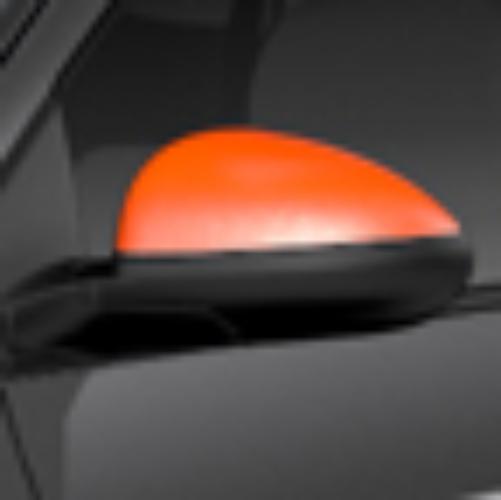 12-14 chevy sonic exterior mirror cover package inferno orange metallic 95174807