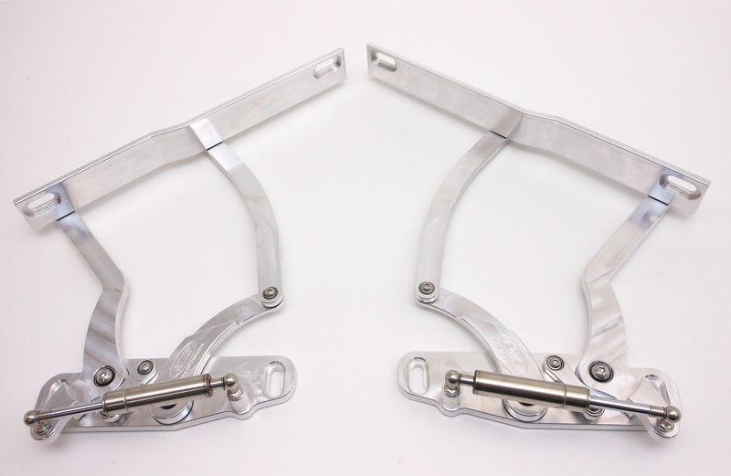 1963 1964 impala billet hood hinges machined. made in u.s.a.