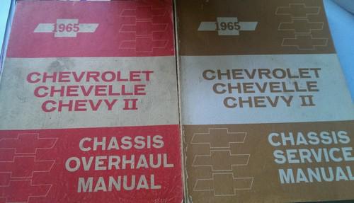 1965 chevy chevelle manual set