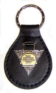 Packard "ask the man who owns one" key fob - leather