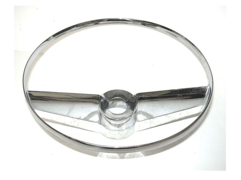 1957 1958  vintage  cadillac steering wheel  horn ring # 1465948