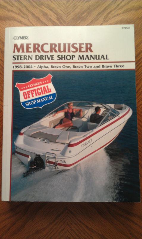 Mercruiser stern drive shop manual (clymer) 1998 - 2004