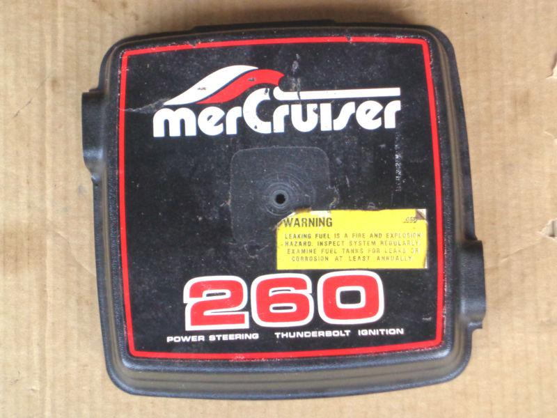Carburetor flame arrestor cover - mercruiser 260 - (2bbl gm 350cid 5.7l v8)