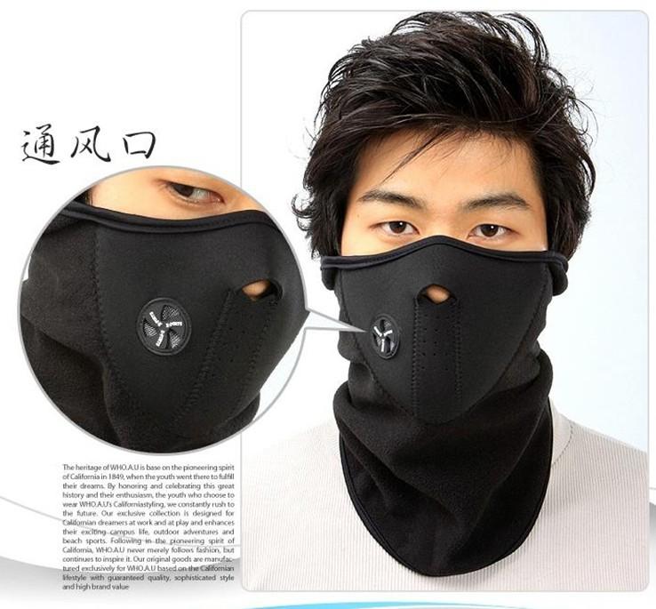 Neoprene neck warm face mask veil sport motorcycle cycling ski snowboard guard b