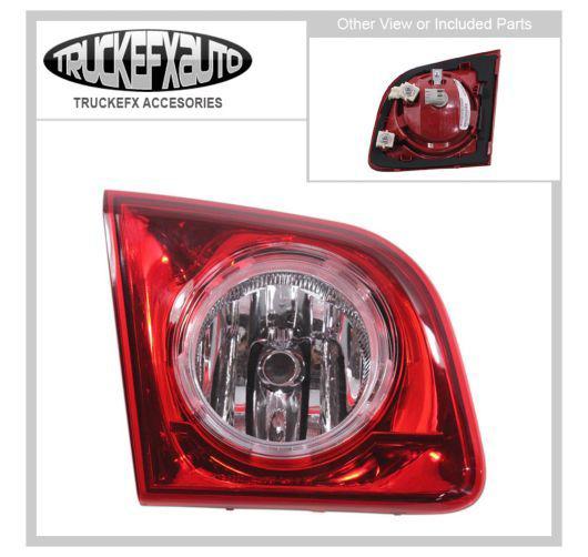 New left side back up light lamp chevy clear red lens lh driver gm2882109