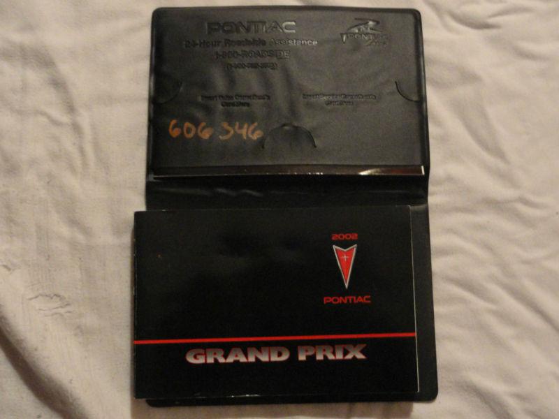 2002 pontiac grand prix owner's manual