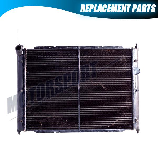 86-91 volkswagen vanagon 2.1l 4-cyl h4 copper brass w/o toc cooling radiator new