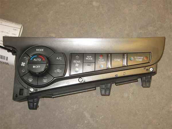 11 12 13 toyota sienna heater a/c climate control oem