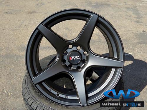 18'' new xxr 535 wheels matte black finish 5x100 5x114 17 18 19 rims ccw