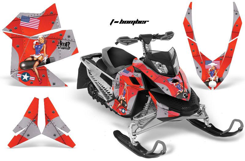 Amr racing graphic kit skidoo rev xp revxp 08-12 decal sticker close out!