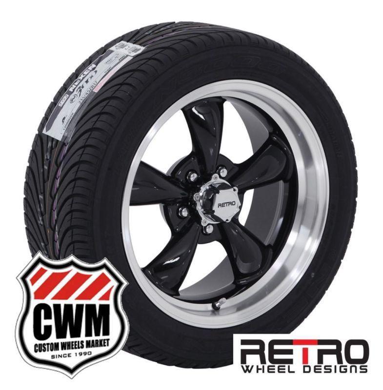 17x8/9" black wheels rims tires 235/45zr17-275/40zr17 for pontiac firebird 1987