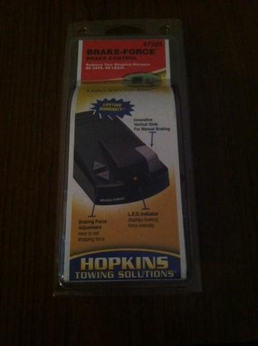 Hopkins towing solutions trailer brake control brake force model #47225 new