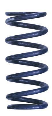 Ridetech coil-over spring 400 lbs./in. rate 8" length 3.5" dia blue ea