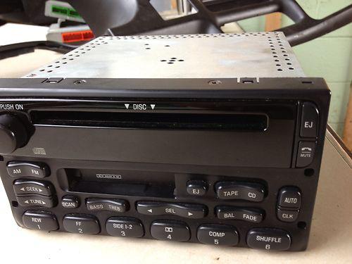 Ford explorer cd cassette radio player oem