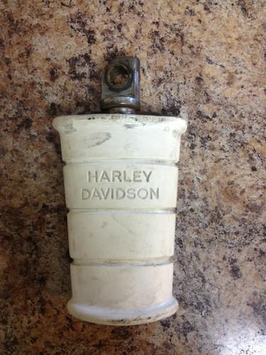 Harley davidson stamped white kicker pedal original panhead shovelhead sportster