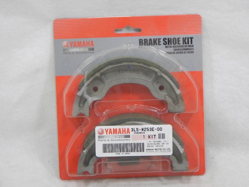 Yamaha 3ls-w253e-00 brake shoe kit *new