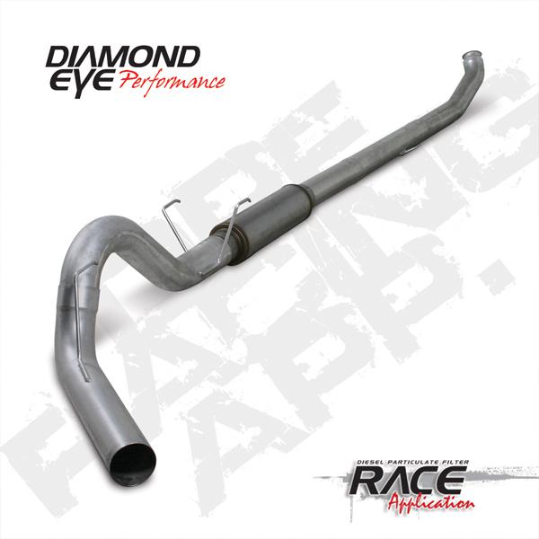 Diamond eye exhaust- 07.5-11 dodge 5" stainless-dpf race turbo back single-nb