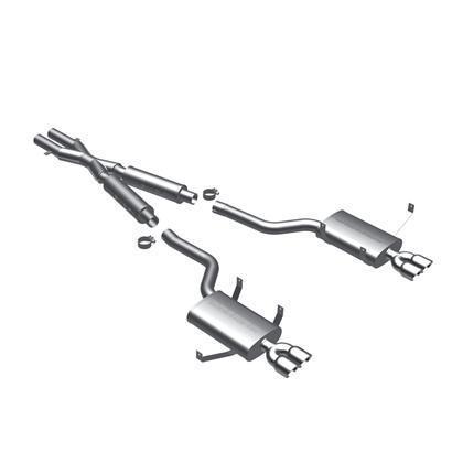 2000-2003 5.0l bmw m5 magnaflow 2.5" stainless cat-back exhaust with tip 16858 