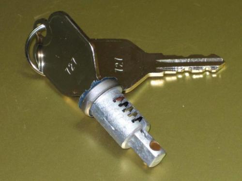 Tumbler & keys lucas # 54335169 triumph bsa norton ignition switch key 1960s 70s