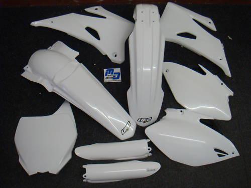 New ufo 6 piece plastic kit yamaha yzf 426 00-02 white