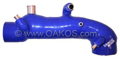 Samco turbo inlet hose blue '04-'07 subaru impreza wrx & sti & fxt - tb997