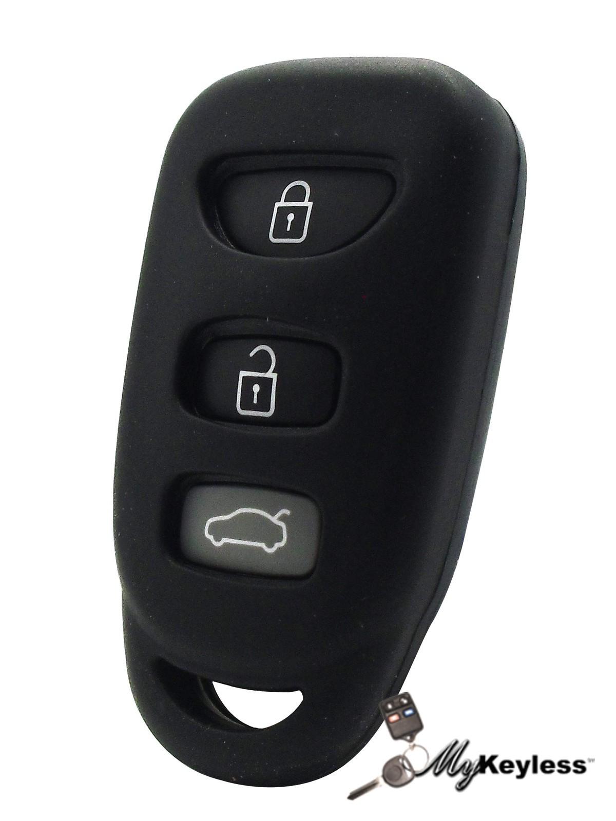 New hyundai replacement keyless entry car remote key fob + protective jacket