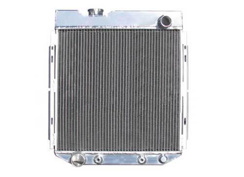 1965-66 ford mustang 5.0l swap aluminum radiator 2-row