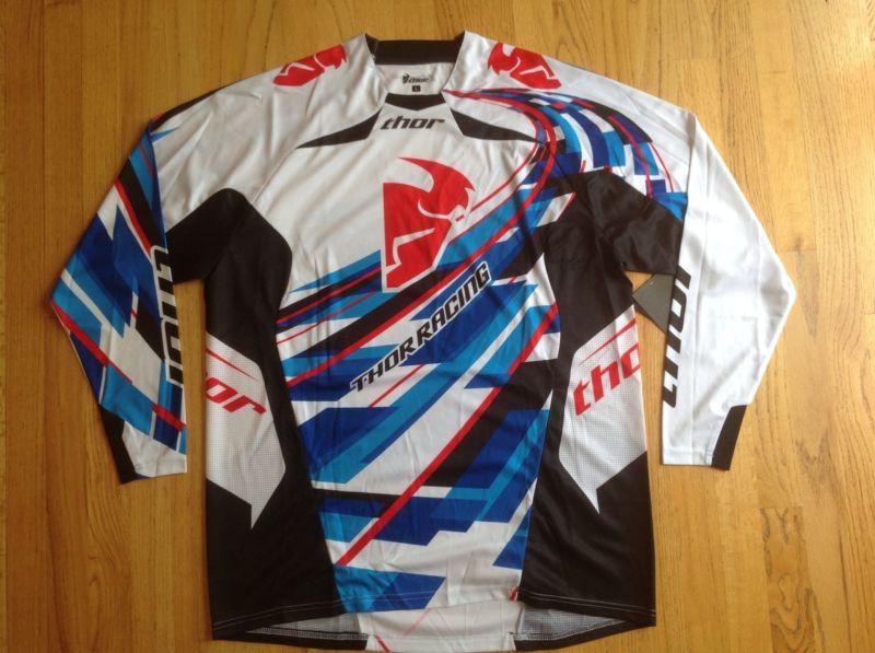 Fly racing  pants/thor mx core sweep blue  jersey sz 32 or 34 / l,mx/motocross 