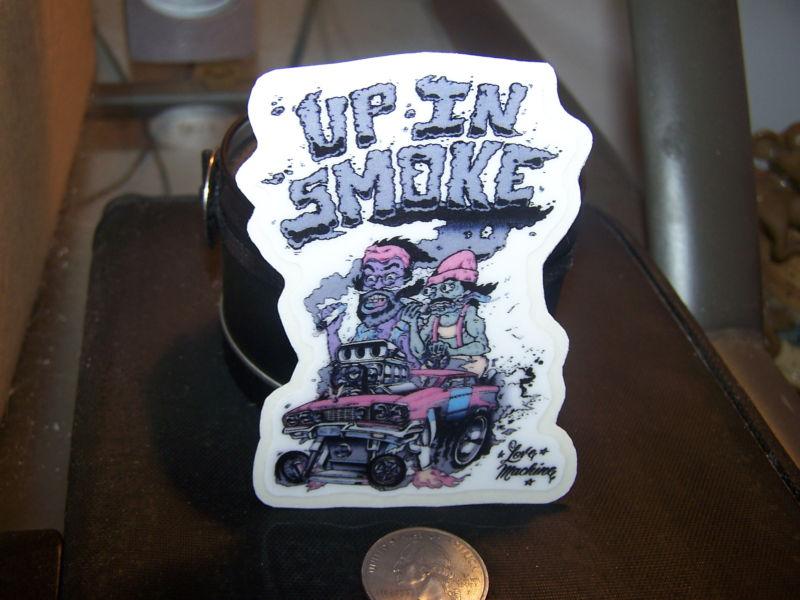 Cheech and chong - up in smoke  - sticker 