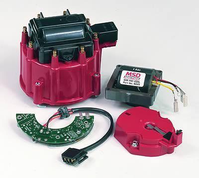 Msd 8501 hei distributor upgrade kit ultimate coil cap rotor module gm kit