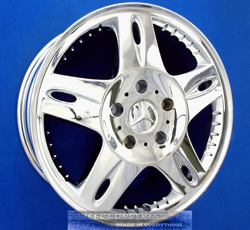 Mercedes g500 g 500 18 inch chrome wheel exchange g oem