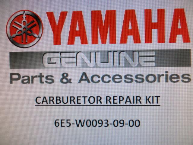 New yamaha outboard carburetor repair kit for 115, 130 (96 ~ ) 6e5-w0093-09-00