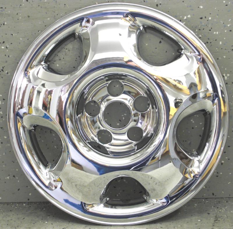 Honda cr-v 17" chrome wheel skin liner hubcap (1 piece) 75x / 75-17 crv cr v