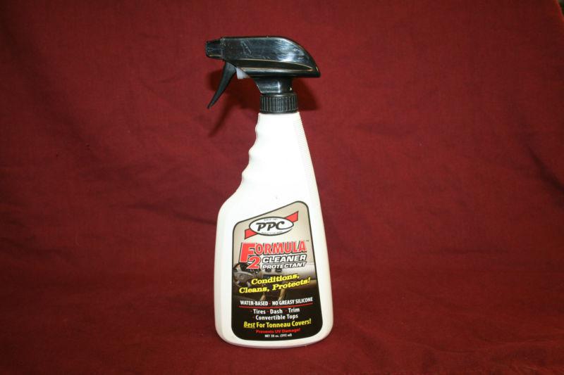 Ppc formula 2 cleaner protectant vinyl rubber leather conditioner auto truck rv