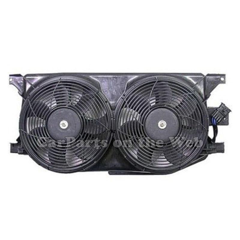 New 1998-2005 mercedes benz ml320 ml430 ml350 dual radiator cooling fan assembly