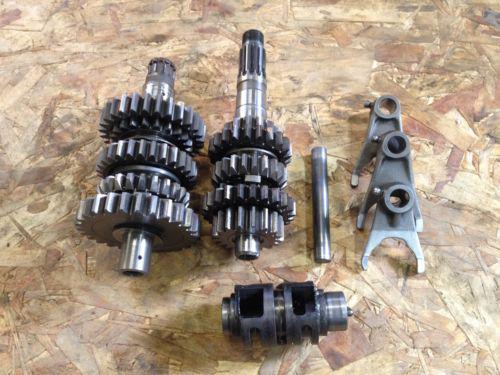 2006 suzuki ltr 450 complete transmission with shifting forks very good shape