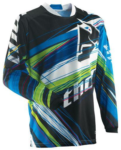 Thor phase vented wired jersey blue green small new 2014