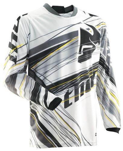 Thor phase vented wired jersey grey white medium new 2014