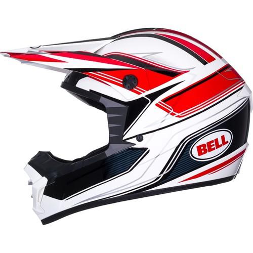 Bell sx-1 tracer helmet x-small xs red white new