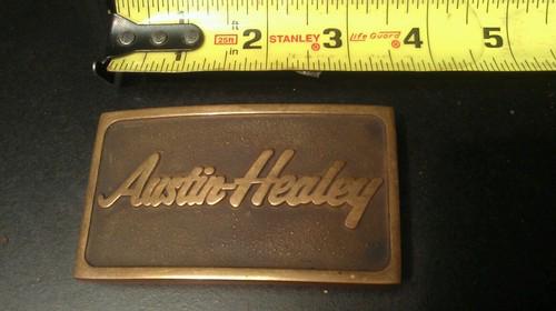 Austin-healey brass belt buckle