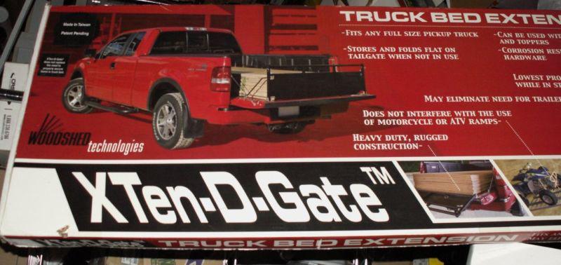 New woodshed technologies xten-d-gate adds 15 cubic feet * fits all size trucks