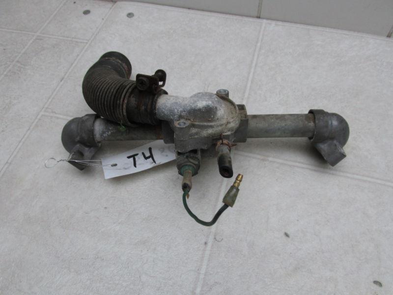 Honda cx500 cx 500 silver wing 1980 thermostat housing water coolant pipes lines