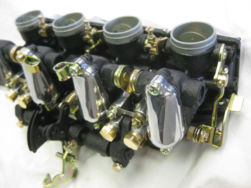 Honda cb400 cb 400 cb350 cb 350 carbs carburetors. complete restoration! black