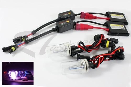 880/881/885/898/899 35w 12000k purple ac slim xenon hid fog light conversion kit