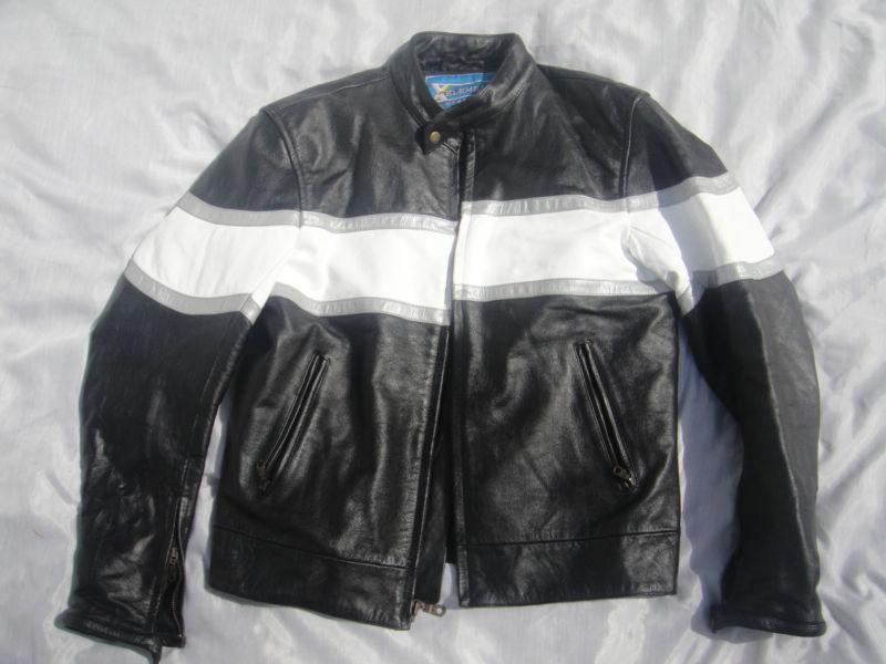 Xelement         ( by usa leather )       leather  jacket
