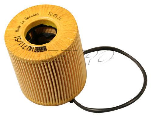 New mann-filter engine oil filter hu71151x mini oe 11427557012
