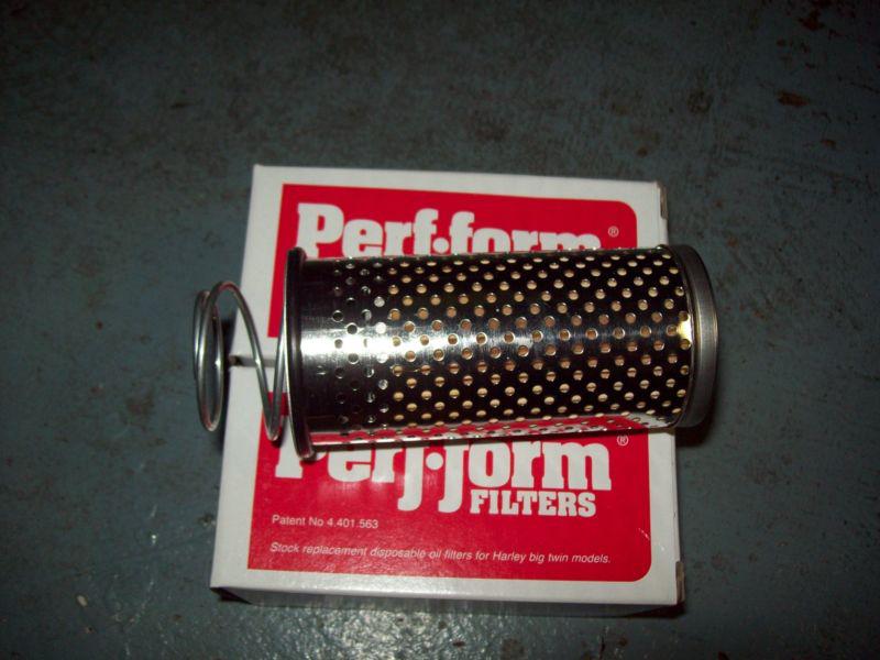 Harley panhead shovelhead sportster oil filters qty3 perfform usa made drop in